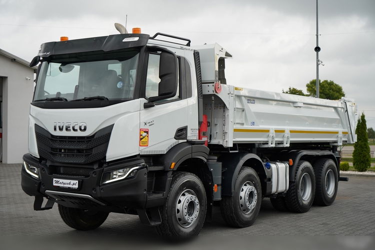 Iveco X-WAY 480 / 8X4 / WYWROTKA DWUSTRONNA / HYDROBURTA / HYDROKLAPA / AUTOMAT / SPROWADZONY zdjęcie 17