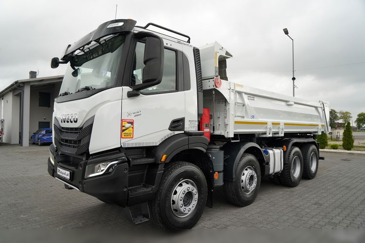 Iveco X-WAY 480 / 8X4 / WYWROTKA DWUSTRONNA / HYDROBURTA / HYDROKLAPA / AUTOMAT / SPROWADZONY zdjęcie 18