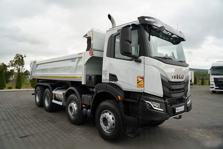 Iveco X-WAY 480 / 8X4 / WYWROTKA DWUSTRONNA / HYDROBURTA / HYDROKLAPA / AUTOMAT / SPROWADZONY zdjęcie 21