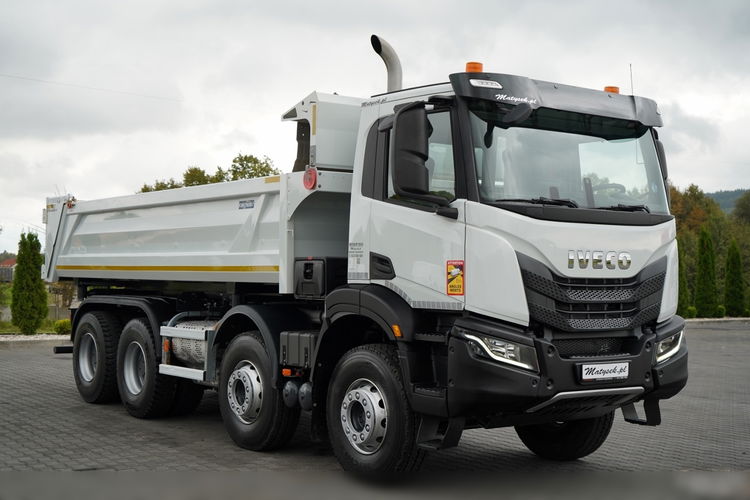 Iveco X-WAY 480 / 8X4 / WYWROTKA DWUSTRONNA / HYDROBURTA / HYDROKLAPA / AUTOMAT / SPROWADZONY zdjęcie 22