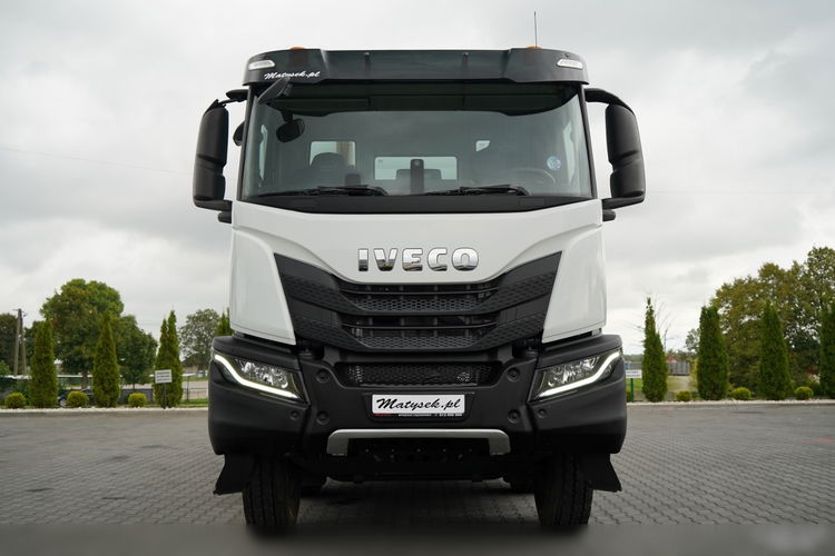 Iveco X-WAY 480 / 8X4 / WYWROTKA DWUSTRONNA / HYDROBURTA / HYDROKLAPA / AUTOMAT / SPROWADZONY zdjęcie 24