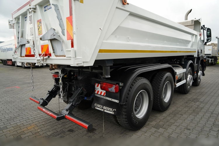 Iveco X-WAY 480 / 8X4 / WYWROTKA DWUSTRONNA / HYDROBURTA / HYDROKLAPA / AUTOMAT / SPROWADZONY zdjęcie 29