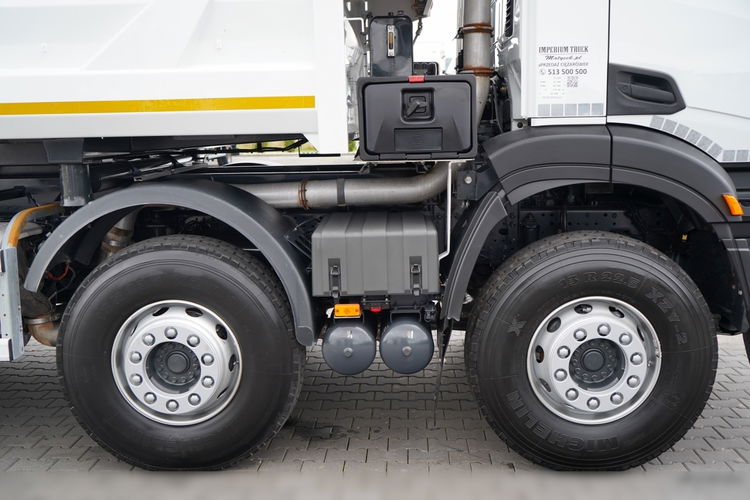 Iveco X-WAY 480 / 8X4 / WYWROTKA DWUSTRONNA / HYDROBURTA / HYDROKLAPA / AUTOMAT / SPROWADZONY zdjęcie 33