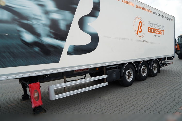 Fruehauf / KONTENER / WINDA DHOLLANDIA / MOCNA PODŁOGA / ROLETA / OŚ PODNOSZONA / SPROWADZONY zdjęcie 10