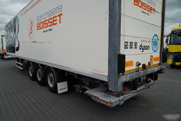 Fruehauf / KONTENER / WINDA DHOLLANDIA / MOCNA PODŁOGA / ROLETA / OŚ PODNOSZONA / SPROWADZONY zdjęcie 11