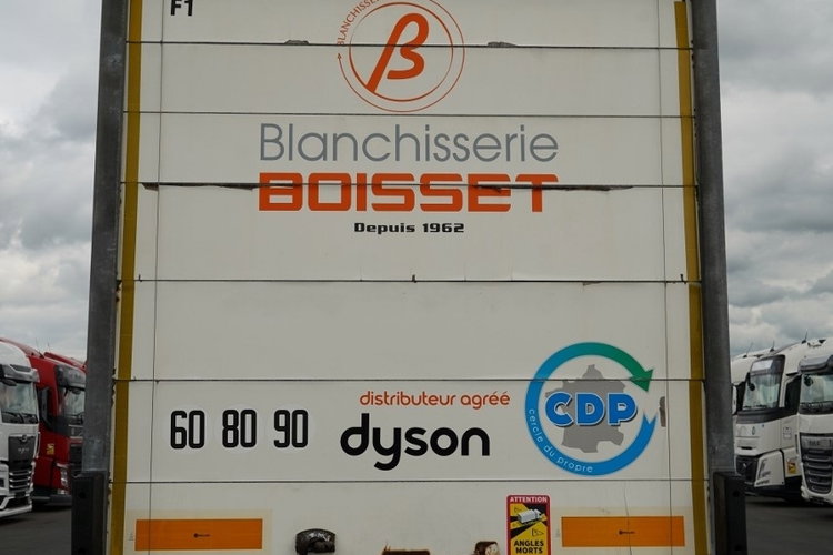 Fruehauf / KONTENER / WINDA DHOLLANDIA / MOCNA PODŁOGA / ROLETA / OŚ PODNOSZONA / SPROWADZONY zdjęcie 12