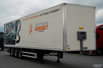 Fruehauf / KONTENER / WINDA DHOLLANDIA / MOCNA PODŁOGA / ROLETA / OŚ PODNOSZONA / SPROWADZONY