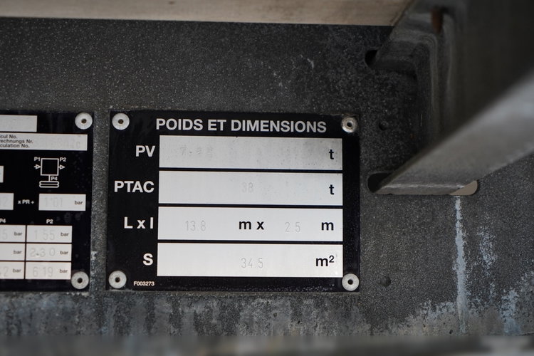 Fruehauf / KONTENER / WINDA DHOLLANDIA / MOCNA PODŁOGA / ROLETA / OŚ PODNOSZONA / SPROWADZONY zdjęcie 22
