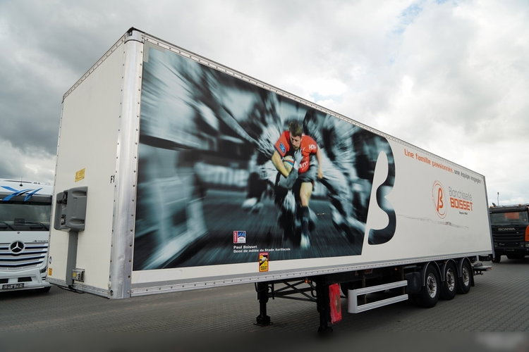 Fruehauf / KONTENER / WINDA DHOLLANDIA / MOCNA PODŁOGA / ROLETA / OŚ PODNOSZONA / SPROWADZONY zdjęcie 3