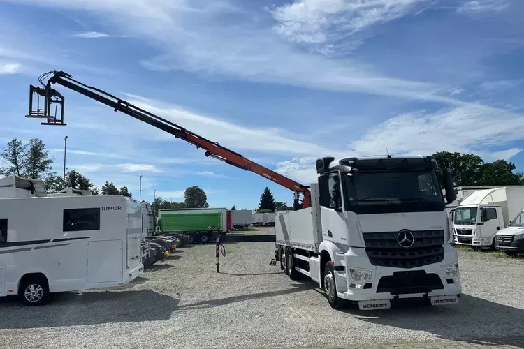 Mercedes Arocs 2545, HDS ATLAS 186.3 - PILOT zdjęcie 4