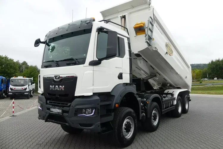 TGS 41.470 / 8x8 / WYWROTKA MEILLER / MANUAL / NISKI PRZEBIEG / zdjęcie 1