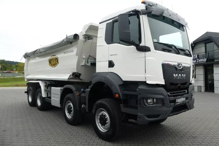 TGS 41.470 / 8x8 / WYWROTKA MEILLER / MANUAL / NISKI PRZEBIEG / zdjęcie 10