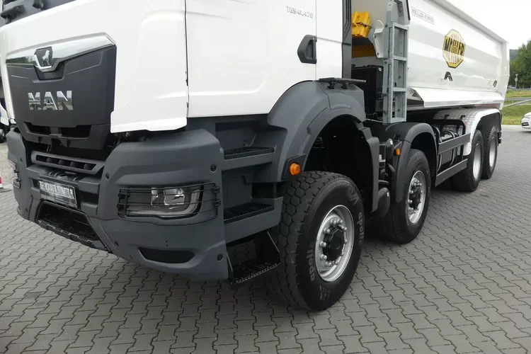 TGS 41.470 / 8x8 / WYWROTKA MEILLER / MANUAL / NISKI PRZEBIEG / zdjęcie 14
