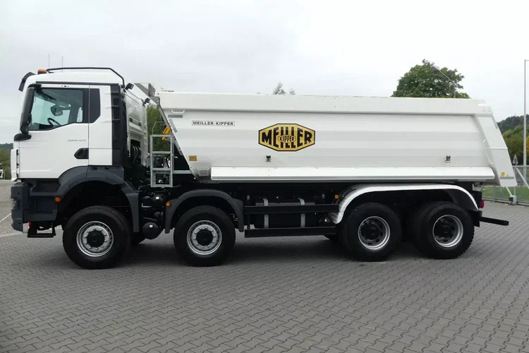 TGS 41.470 / 8x8 / WYWROTKA MEILLER / MANUAL / NISKI PRZEBIEG / zdjęcie 5