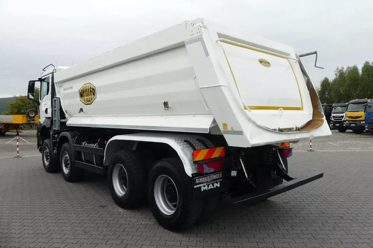 TGS 41.470 / 8x8 / WYWROTKA MEILLER / MANUAL / NISKI PRZEBIEG / zdjęcie 7