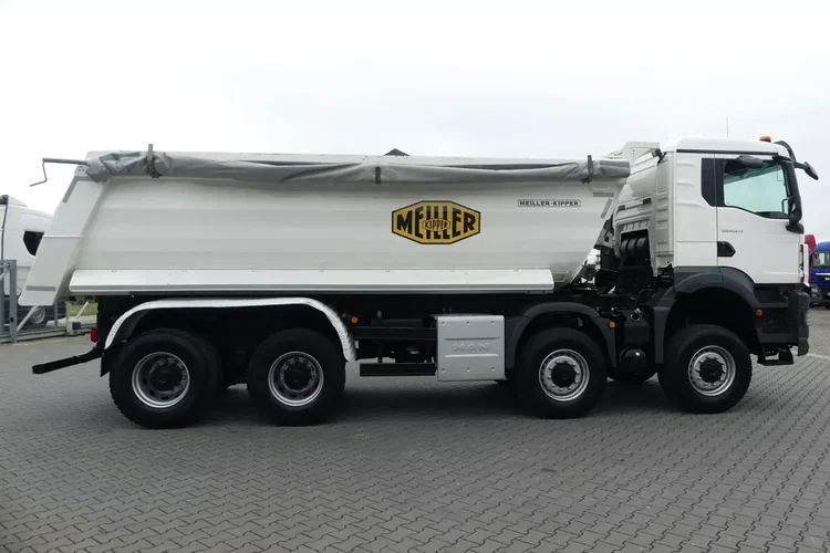 TGS 41.470 / 8x8 / WYWROTKA MEILLER / MANUAL / NISKI PRZEBIEG / zdjęcie 9