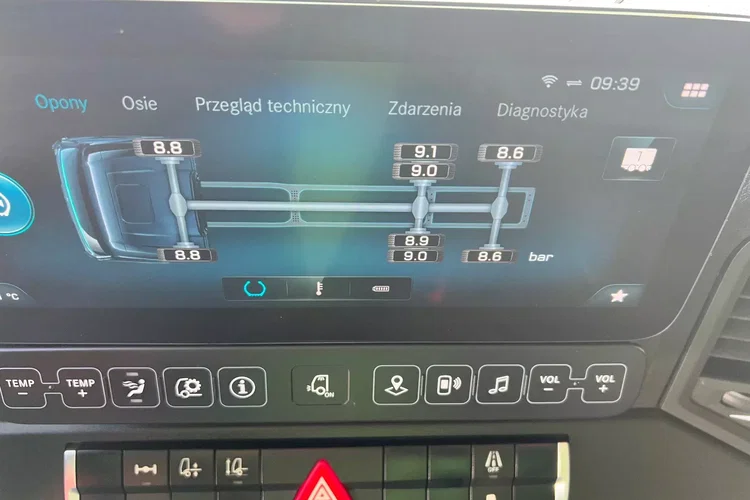 Mercedes ACTROS MP5 euro6 6x2 jumbo zestaw 120m 38palet zdjęcie 76