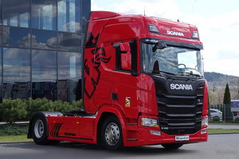 Scania R 450 / RETARDER / OPONY 100% / PO KONTRAKCIE SERWISOWYM