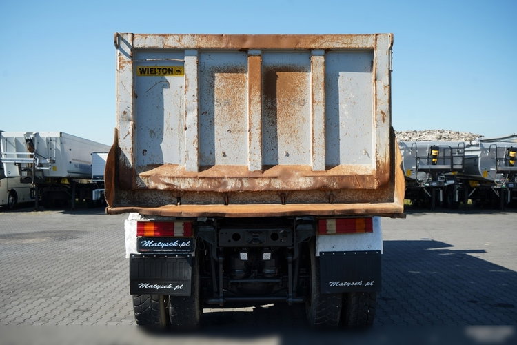 Mercedes -BENZ / ACTROS 4141 / 8X6 / WYWROTKA TYLNOZSYPOWA / WIELTON / EPS + SPRZĘGŁO / OPONY 100% zdjęcie 22