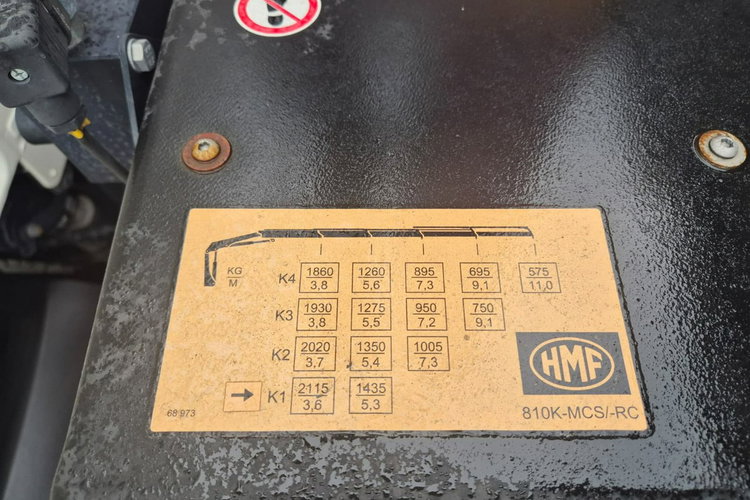 LF 210 DAF LF 210 / WYWROTKA 3 STRONNA / JAK NOWA / MOCNY HDS / HMF 810 zdjęcie 15