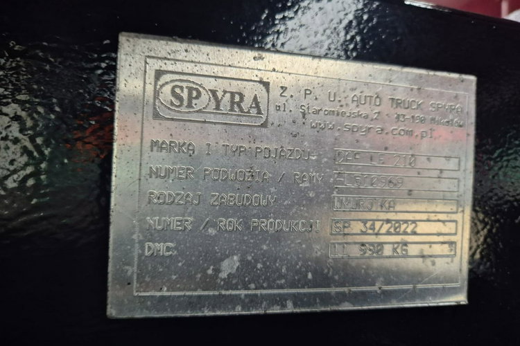 LF 210 DAF LF 210 / WYWROTKA 3 STRONNA / JAK NOWA / MOCNY HDS / HMF 810 zdjęcie 48