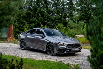 Mercedes CLA 250 Progressive / 7G-DCT / Panamericana / look AMG / Pakiet Black / FV 23%