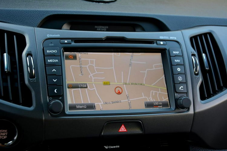 Kia Sportage Automat AWD Xenon Ledy Navi 2XParktronic Kamera Skóry Park Assist zdjęcie 25