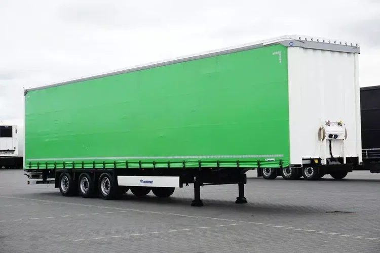 Krone FIRANKA / MEGA / DACH PODNOSZONY / XL zdjęcie 2