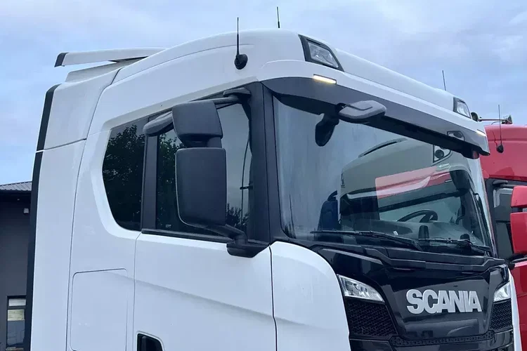 R450 z Niemiec cała na poduszce x6 hydraulika ASO Scania Full LED NAVI zdjęcie 21