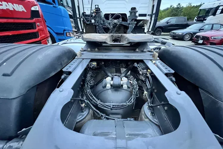 R450 z Niemiec cała na poduszce x6 hydraulika ASO Scania Full LED NAVI zdjęcie 26