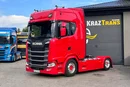 Scania S450 mega low deck perfekcyjny stan zestaw złoty kontrakt ASO full opcja zdjęcie 15