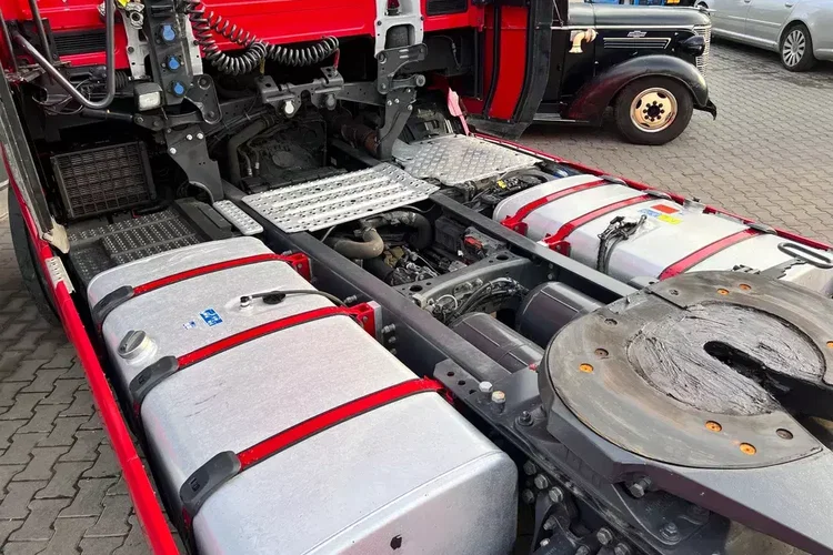 Scania S450 mega low deck perfekcyjny stan zestaw złoty kontrakt ASO full opcja zdjęcie 28