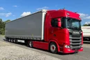 Scania S450 mega low deck perfekcyjny stan zestaw złoty kontrakt ASO full opcja zdjęcie 3