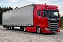 Scania S450 mega low deck perfekcyjny stan zestaw złoty kontrakt ASO full opcja zdjęcie 33