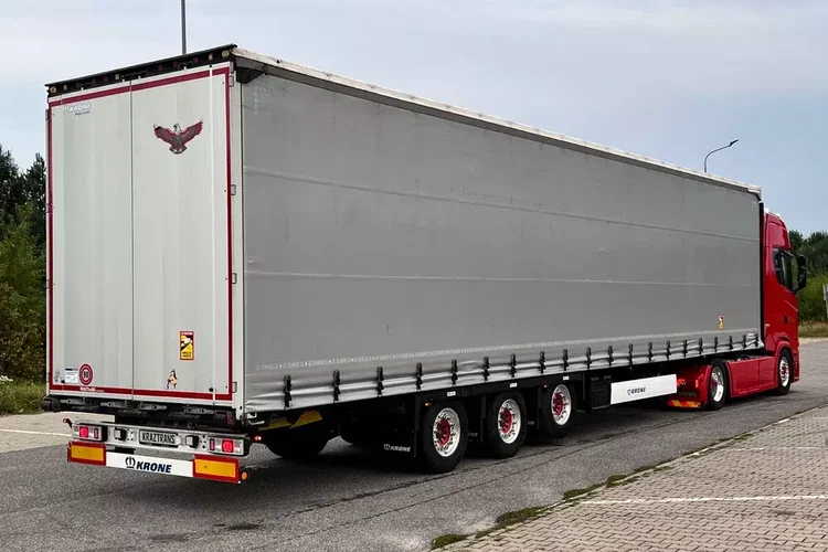 Scania S450 mega low deck perfekcyjny stan zestaw złoty kontrakt ASO full opcja zdjęcie 35