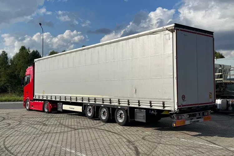 Scania S450 mega low deck perfekcyjny stan zestaw złoty kontrakt ASO full opcja zdjęcie 5