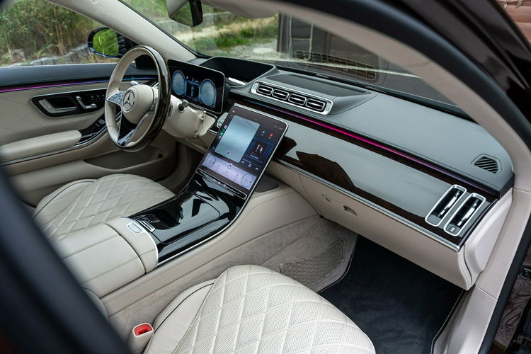 Mercedes S 500 wersja LONG / 3.0 429KM / 4-Matic / 9G-Tronic / Niski Przebieg zdjęcie 46