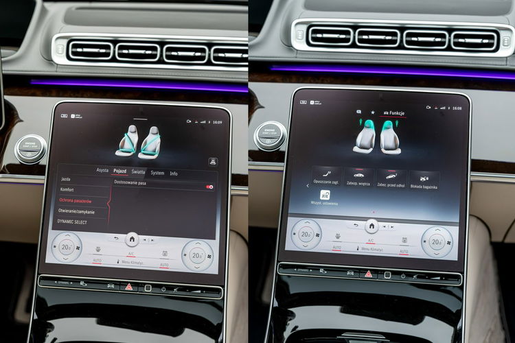 Mercedes S 500 wersja LONG / 3.0 429KM / 4-Matic / 9G-Tronic / Niski Przebieg zdjęcie 58