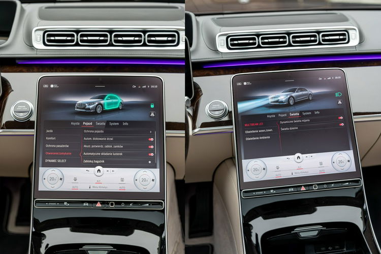 Mercedes S 500 wersja LONG / 3.0 429KM / 4-Matic / 9G-Tronic / Niski Przebieg zdjęcie 67