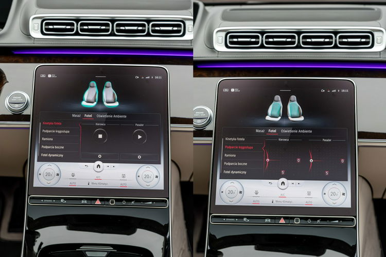 Mercedes S 500 wersja LONG / 3.0 429KM / 4-Matic / 9G-Tronic / Niski Przebieg zdjęcie 70