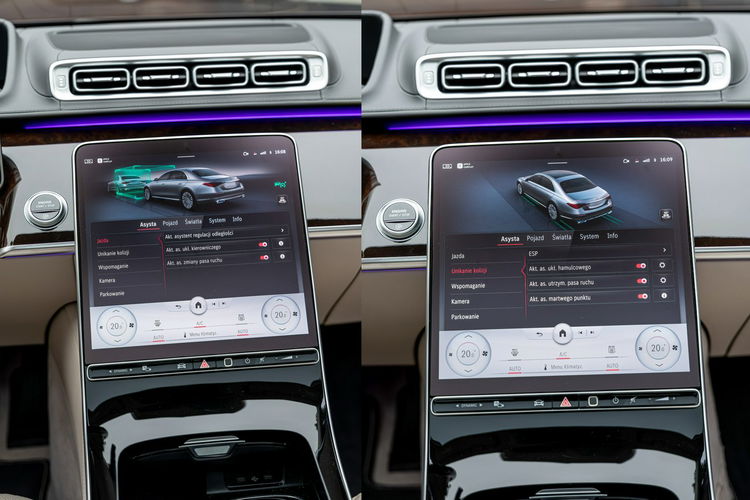 Mercedes S 500 wersja LONG / 3.0 429KM / 4-Matic / 9G-Tronic / Niski Przebieg zdjęcie 72