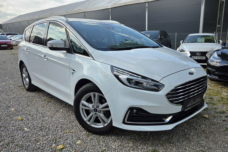 Ford S-Max 2.0Tdci 190KM VAT23% TITANIUM Blisy Kamery Full Pełny Serwis Gwarancja zdjęcie 3