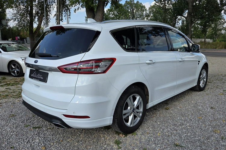 Ford S-Max 2.0Tdci 190KM VAT23% TITANIUM Blisy Kamery Full Pełny Serwis Gwarancja zdjęcie 4