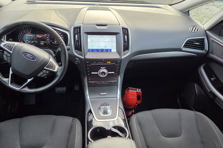 Ford S-Max 2.0Tdci 190KM VAT23% TITANIUM Blisy Kamery Full Pełny Serwis Gwarancja zdjęcie 9
