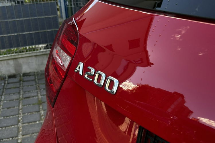 Mercedes A 200 Automat 1.6B 156KM Kubełki Kam Cof Navi Bi-Xenon AutoHold Alu18nowe zdjęcie 19