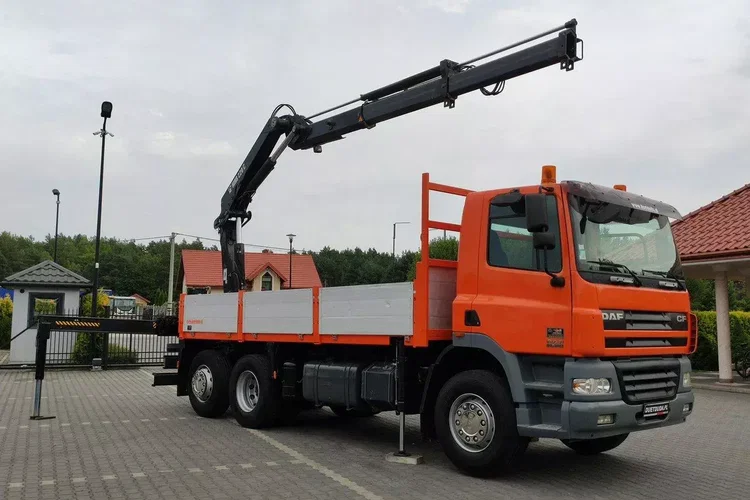 DAF CF 85.380 6x2 Oś Skrętna Skrzynia HDS HIAB 220C + Pilot zdjęcie 32