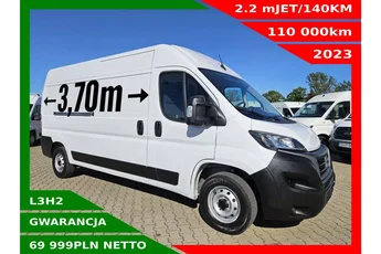 Fiat Ducato L3H2 69999zł NETTO 2.2 mJET/140KM