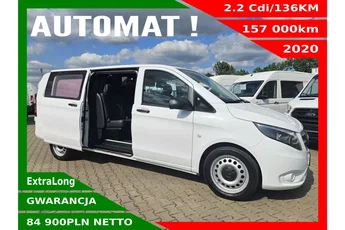 Mercedes vito ExtraLong Brygadówka 6 osób 2.2 Cdi/136KM