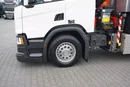 Scania P 410 / 6 X 2 / SKRZYNIOWY + HDS / PALFINGER PK 24 001 / OŚ SKRĘTNA / WYS. 15 M zdjęcie 18