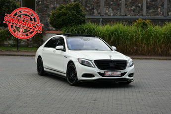 Mercedes S 550 S 550 L 4Matic 4.7 V8 456KM 2014r. LONG Panorama FullLED Kamera Radar